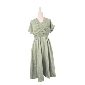 Grace Karin Midi Dress Green